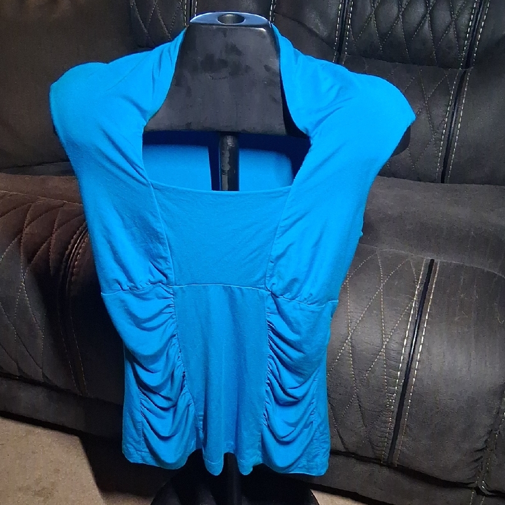 Banana Republic Vibrant Blue Blouse